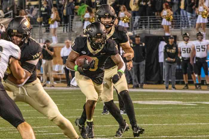 Turner rushed for 46 yards and two touchdowns on eight attempts.